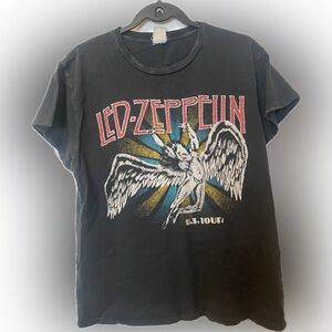 MadeWorn Vintage Distressed Led Zeppelin Graphic T-Shirt